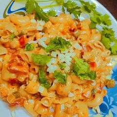 A picture of Cheesy Macaroni.
