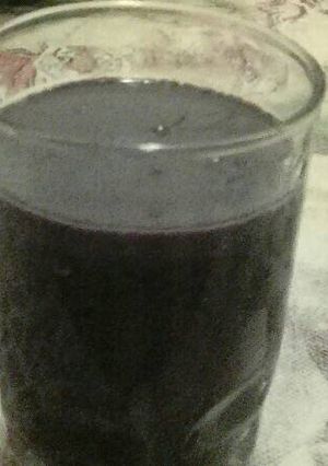 Fekete szeder turmix recept fotója