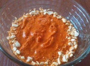 Una foto de Salsa Fácil de cacahuate