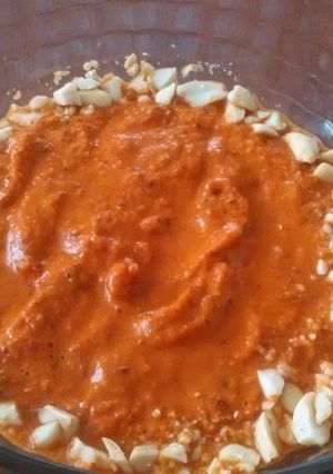 Una foto de Salsa Fácil de cacahuate