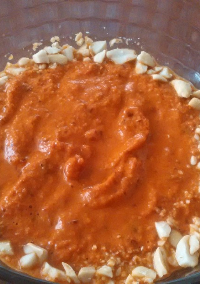 Una foto de Salsa Fácil de cacahuate