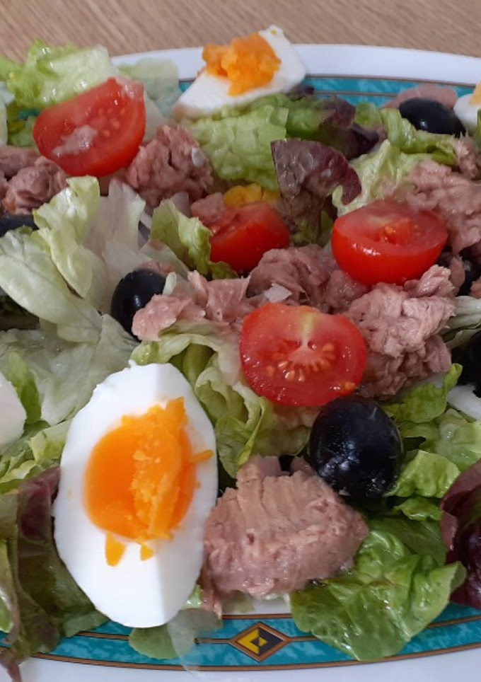 Una foto de Ensalada mixta