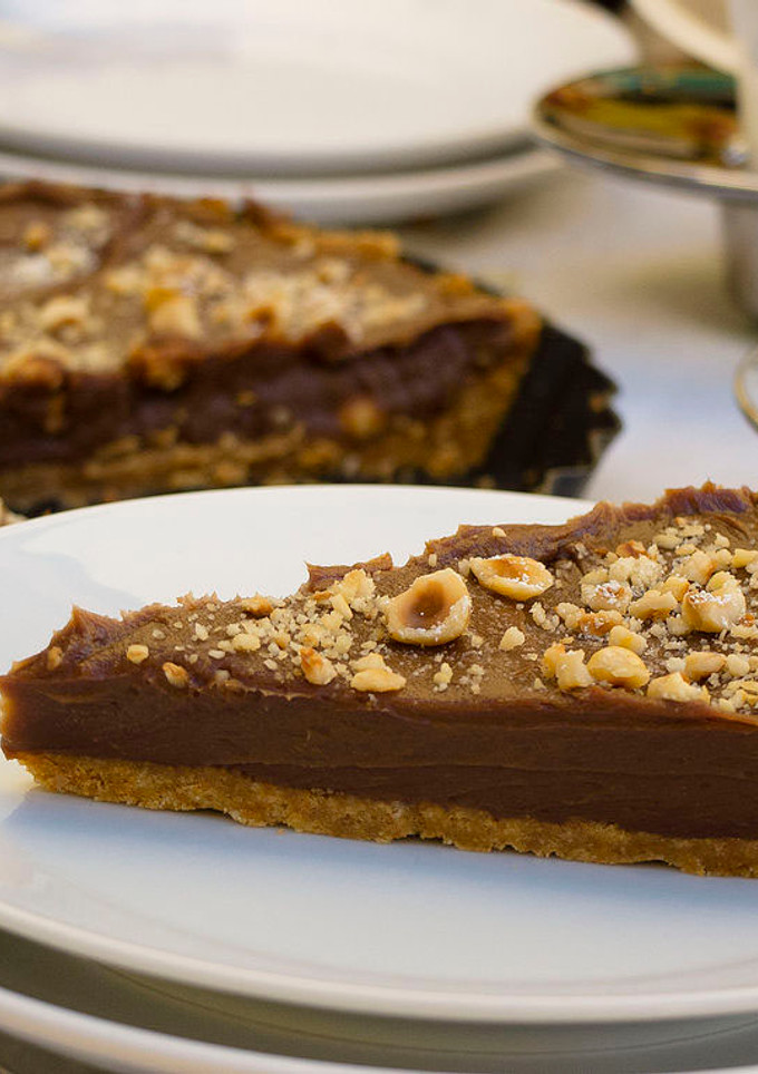 Una foto de Tarta tonta de chocolate