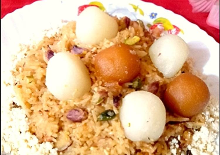 Simple Way to Prepare Homemade Mutanjan meetha Rice