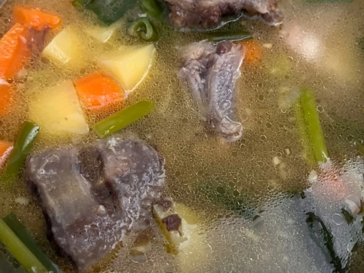 Langkah Mudah untuk Menyiapkan Resep 33. Sop Buntut Simple Anti Ribet, Lezat
