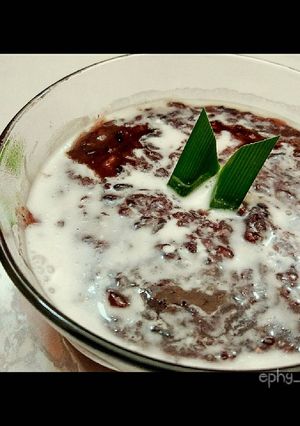 Foto resep Bubur Ketan Item yummyyy