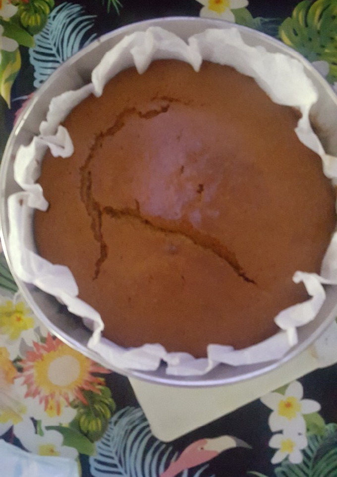 Una foto de Bizcocho hecho por mi sobrino