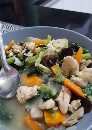 Foto resep Capcay Kuah