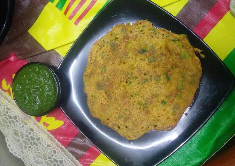 Easiest Way to Make Quick Payaj patti ke chilla
