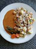 Ensalada de Coliflor con atún