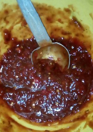 A picture of Marinade sauces.