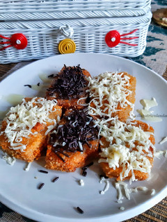 Foto resep Pisang Nuget Cokelat Keju (Banana Nugget)