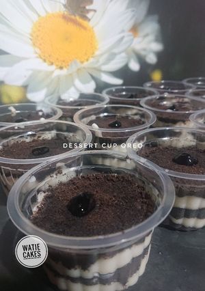 Foto resep Dessert cup oreo