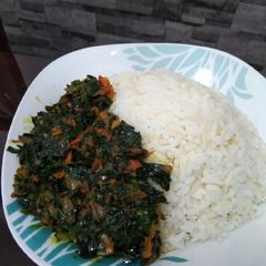 Rice and vegetable A picture of Rice and vegetable.