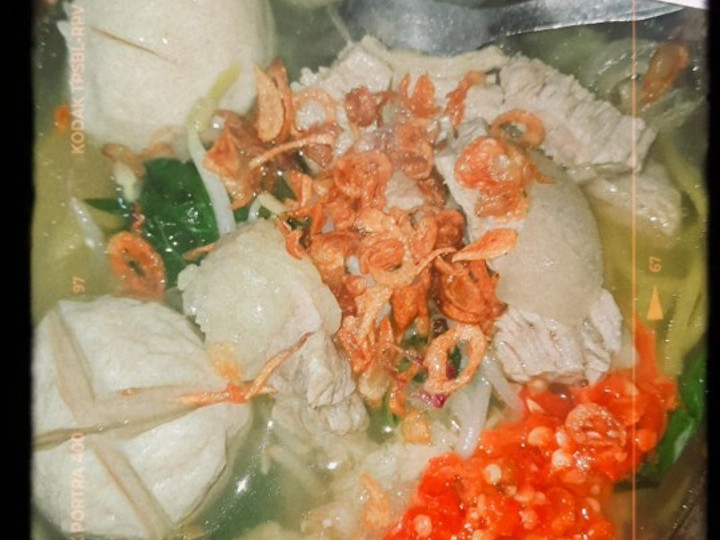 Cara Gampang Menyiapkan Mie Kocok + baso🤤 yang Lezat Sekali