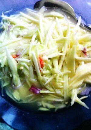 Foto resep cacapan mangga muda