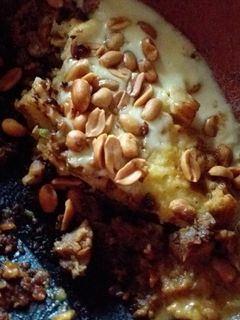 Una foto de Revuelto de verduras tipo tortilla