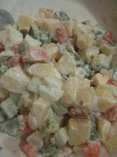 A picture of Hadin salad na dankali.