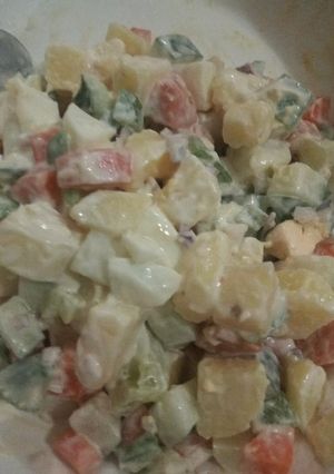 A picture of Hadin salad na dankali.