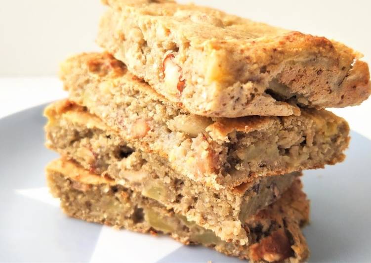 Bizcocho con manzana y canela (sin azúcar)