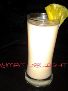 A picture of Pineapple smoothie.