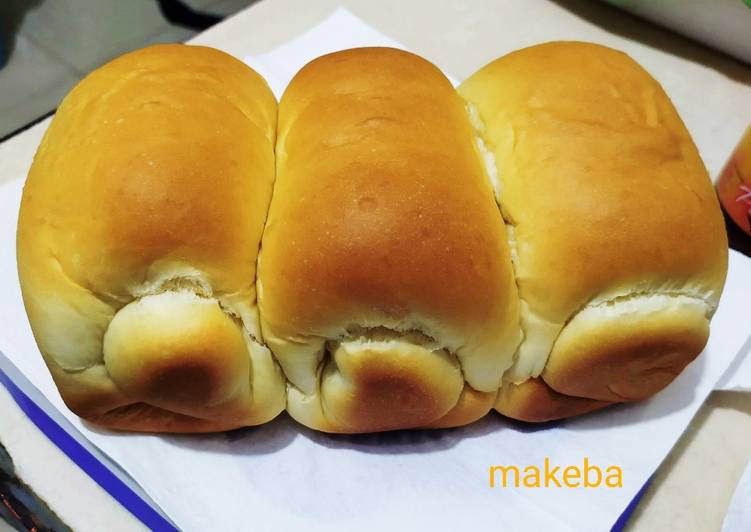 Resep: saat makan malamKiller Soft Bread (modif autolyse-satu kali proofing)