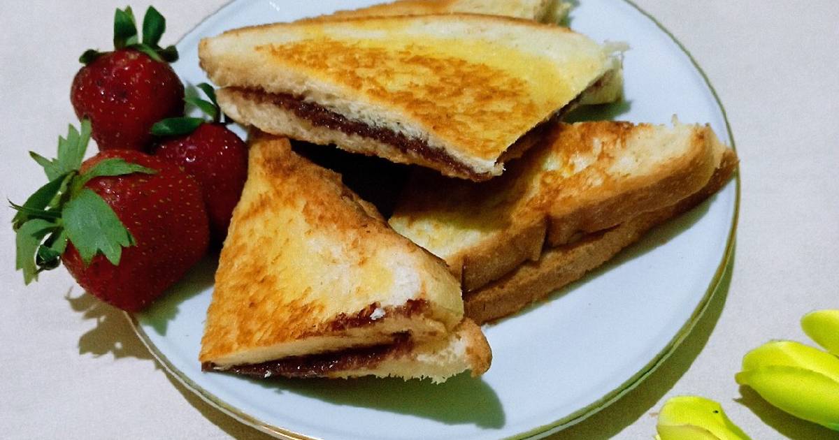 Resep Roti Bakar Coklat Keju Oleh Mba’Oppie_Kitchen - Cookpad