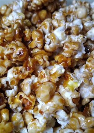 Una foto de Palomitas de maíz acarameladas😋