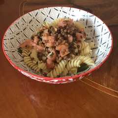 Una foto de Fideos frescos ☘️