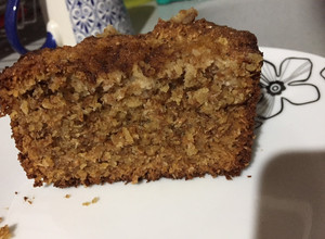 Una foto de Torta de Avena y manzana