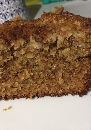 Una foto de Torta de Avena y manzana