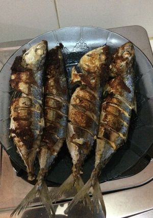 Foto resep Ikan kembung bakar teflon *simple