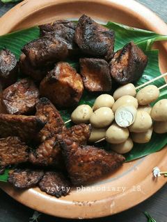 Foto resep Sate Telur Tempe Bacem
