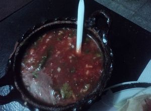 Una foto de Salsa de jitomte de Doña Chole para tacos y carnitas.  México