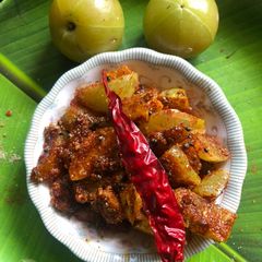 A picture of Instant Amala Pickle.