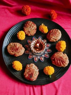 ঠেকুয়া(thekua recipe in Bengali) রেসিপির প্রধান ছবি