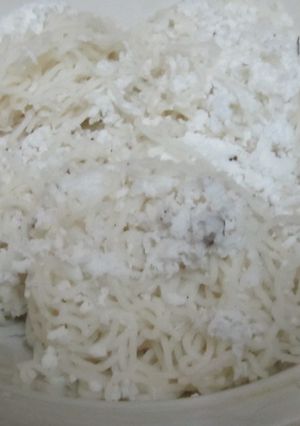 A picture of Idiyappam (String hoppers).