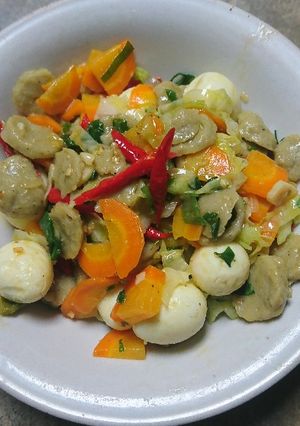 Foto resep Capcay telur puyuh