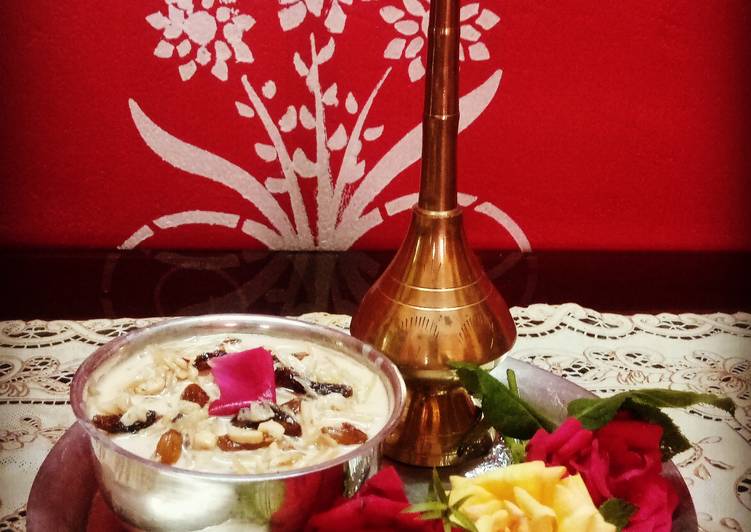 Steps to Make Any-night-of-the-week Sheer khurma