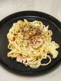 # 151 : Creamy Fettuccine Carbonara