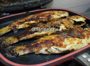 Foto resep Ikan Pihi Pedas Panggang Happycall