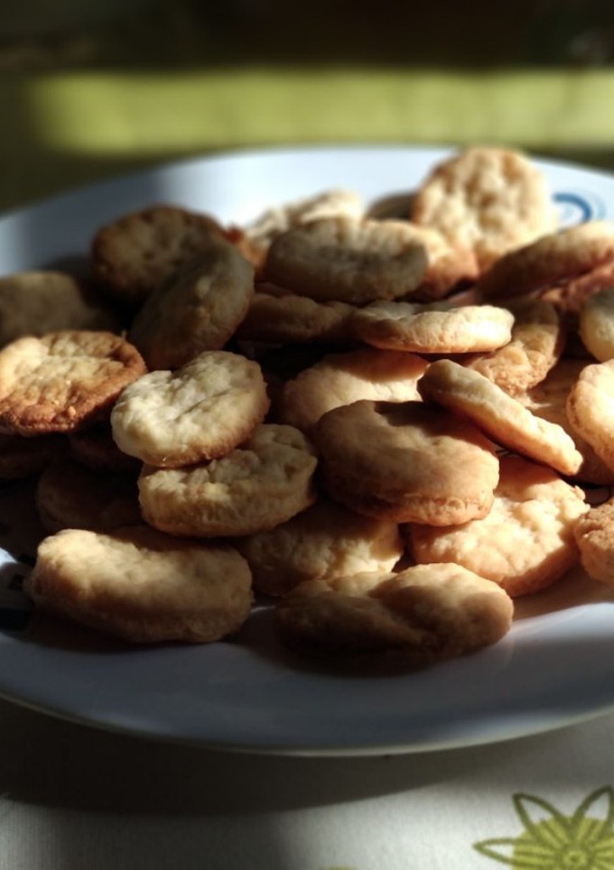 Una foto de Galletitas de queso