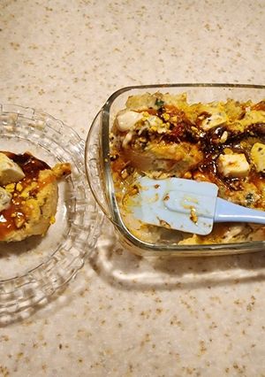 A picture of Smashed Potatoes.