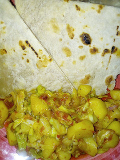 A picture of Chapati/Roti.