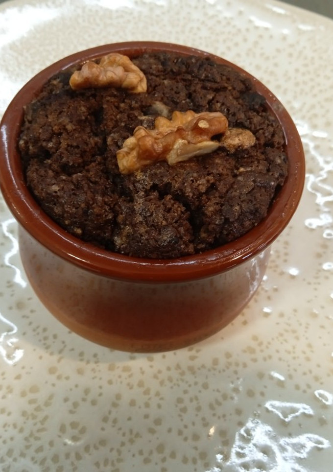 Una foto de Brownie de algarroba