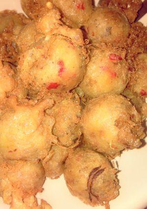 Yam balls ainihin hoton girkin