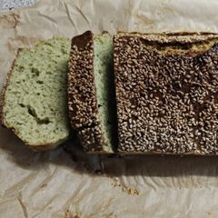 A picture of Broccoli Bread.