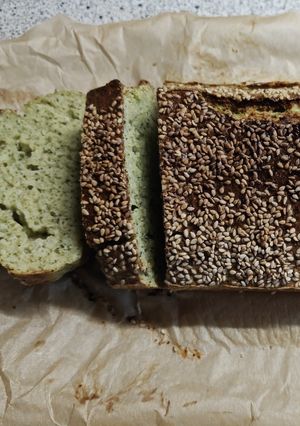 A picture of Broccoli Bread.