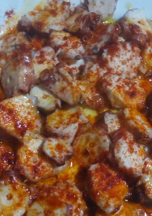 Una foto de Pulpo a la gallega