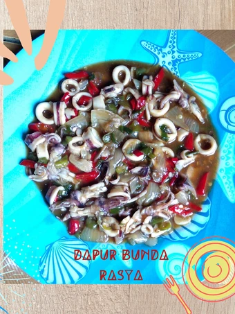 Cara Mudah Membikin Resep Cumi Saos Tiram yang Uenak Anti Ribet, Menggugah Selera